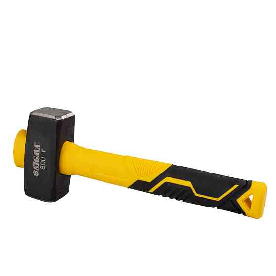 Кувалда 800г фибергласовая ручка SIGMA (4311081) Ровно