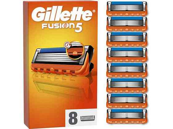 Змінні картриджі 8шт для гоління (леза) чоловічі Fusion5 ТМ GILLETTE Київ