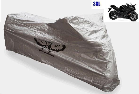 Чохол дощовик на мотоцикл (сонцевідбивний) (265*95*130) KOMATCU Київ - фото 1