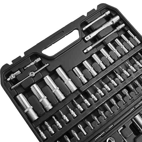 Професійний набір інструментів в кейсі Winso Pro 1/2", 1/4" 72 T, CR-V, 94од. Львів
