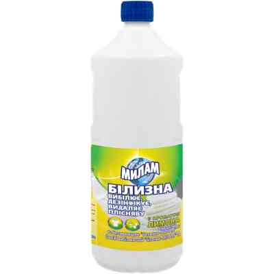 Отбеливатель Мілам Белизна Лимон 1 л (4820152290656) Винница
