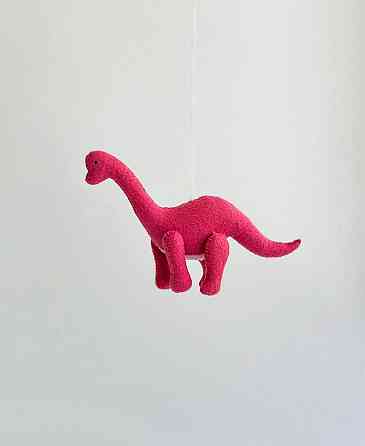 Мягкая фетровая игрушка динозавр брахиозавр ручной работы – безопасная развивающая игрушка Киев