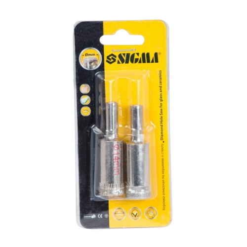 Коронка алмазна по керамиці та склу d14мм SIGMA Житомир - изображение 2