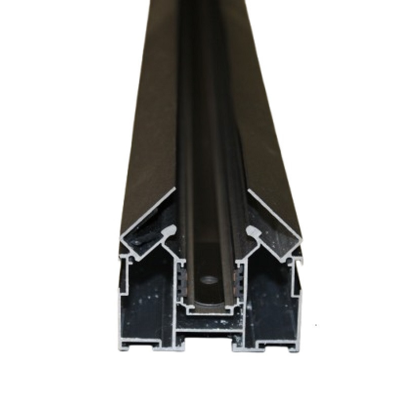 Комплект гарпунной системы под натяжной потолок 2 м 62.1*59.6 мм, черный Днепр - изображение 1