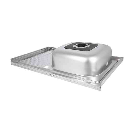 Кухонная мойка Brinex 5080-R 0,6 мм Satin (BRIN5080RSAT06) Киев