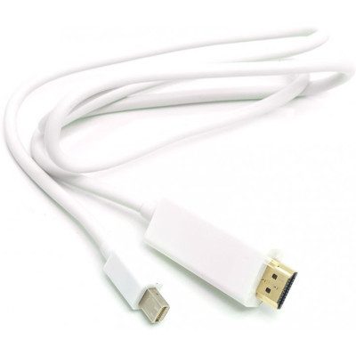 Кабель мультимедийный miniDisplayPort M to HDMI M 1.0m PowerPlant (CA912131) Винница - изображение 1