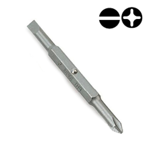 Біта хрестова двостороння TOPTUL 1/4" PH2хSL6 L75 мм FKAA0206 Чернігів - фото 1