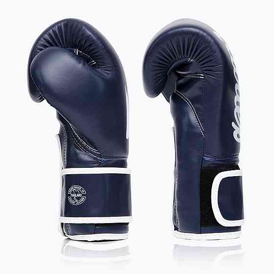 Боксерські рукавиці Fairtex BGV14 Blue 12 унцій (бинти в комплекті) Каменское