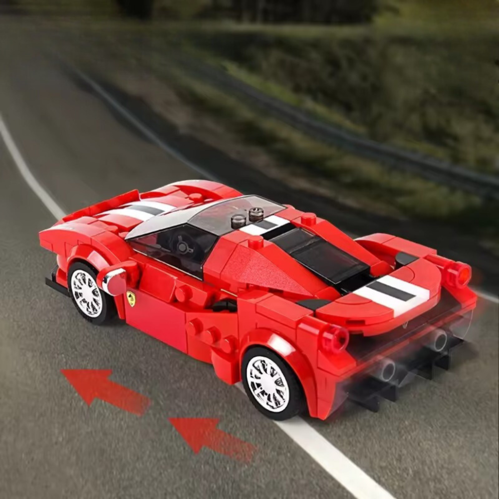 Конструктор Ferrari Спортивна машина 329 деталі, червона Кам'янець-Подільський - фото 4