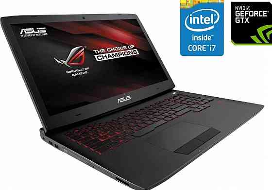 Игровой ноутбук Asus ROG G751JT 17.3 IPS i7-4710HQ GTX 970M SSD. Харьков