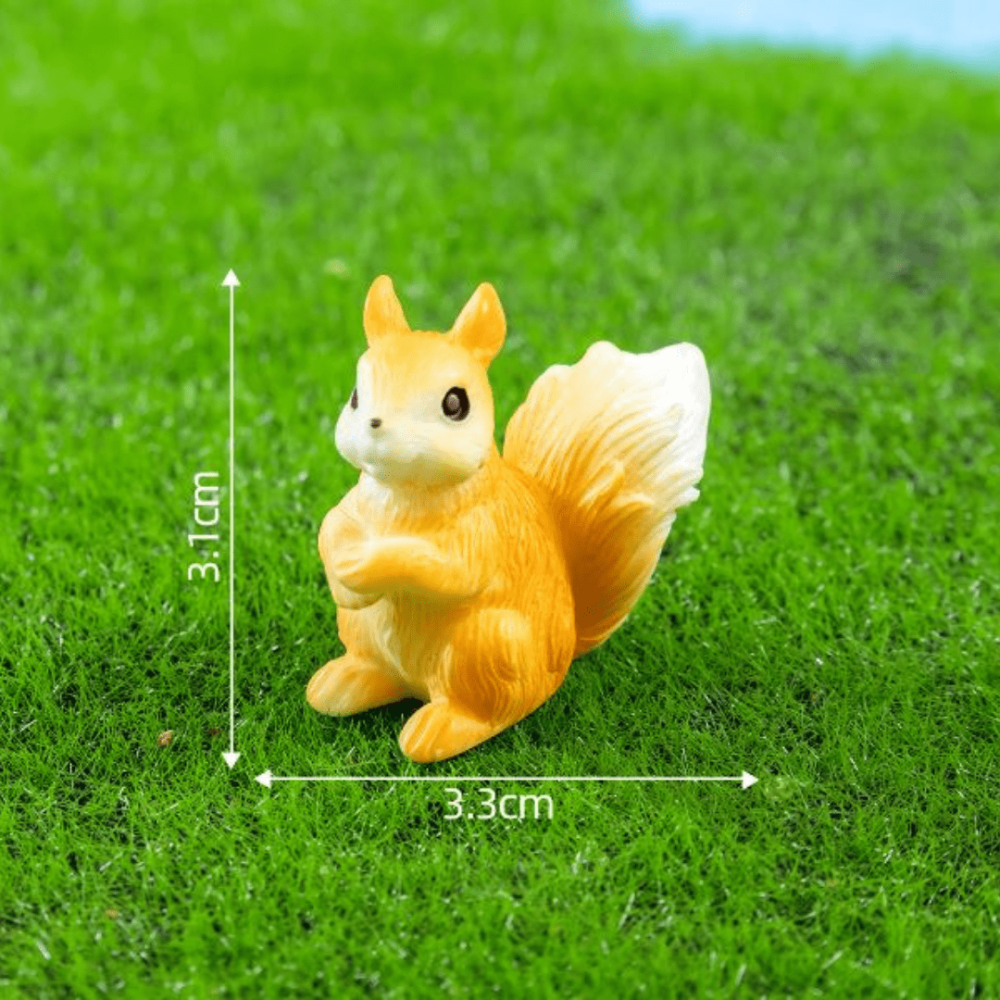 Декоративна фігурка Білочка для флораріуму, декору, міні-саду, мікроландшафту, мініатюри і творчості Одеса - фото 2