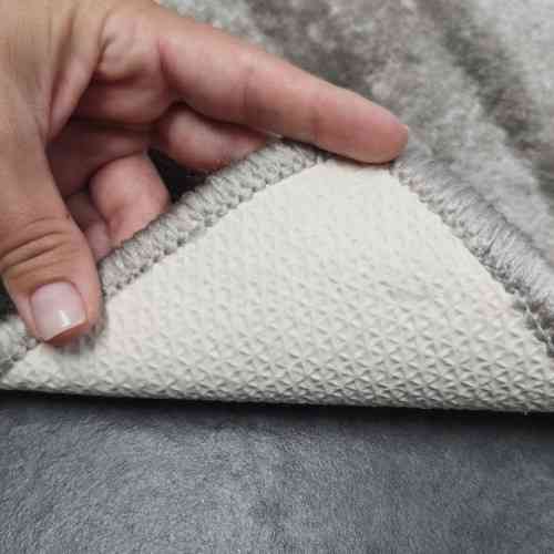 Набір килимків для ванної кімнати 2шт 50*80см+40*50см U-виріз Ромб Smile світло-сірий поліпропілен Дариана Житомир