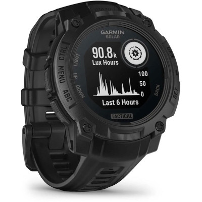 Смарт-часы Garmin Instinct 3, Tactical, Solar, 45mm, Black, GPS смарт-годинник (010-02934-50) Винница - изображение 9