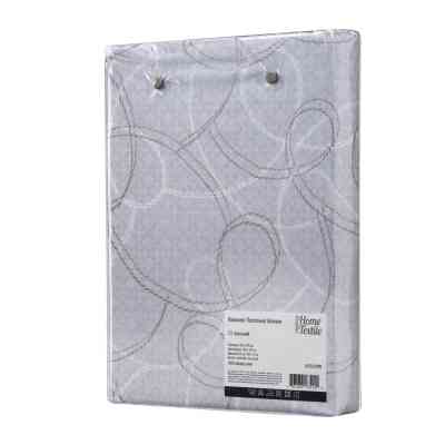 Постельное белье Ardesto Gloria сатин геометрия, серо-синий полуторный евро 160х220 (ART1622PB) Винница