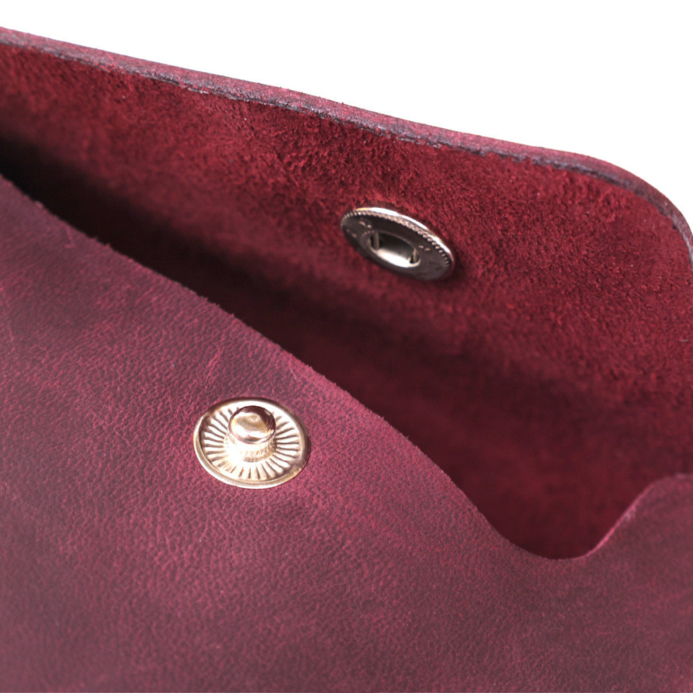 Винтажная женская тревел-косметичка Shvigel 16429 Бордовый Киев - изображение 7