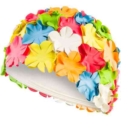 Шапка для плавания Aqua Speed Bloom 5703 105-01 мультиколор Жін OSFM (5908217657039) Винница