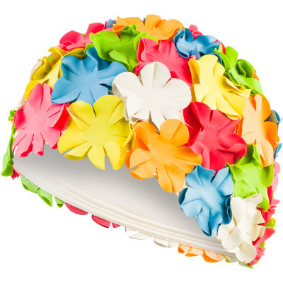 Шапка для плавания Aqua Speed Bloom 5703 105-01 мультиколор Жін OSFM (5908217657039) Винница - изображение 1