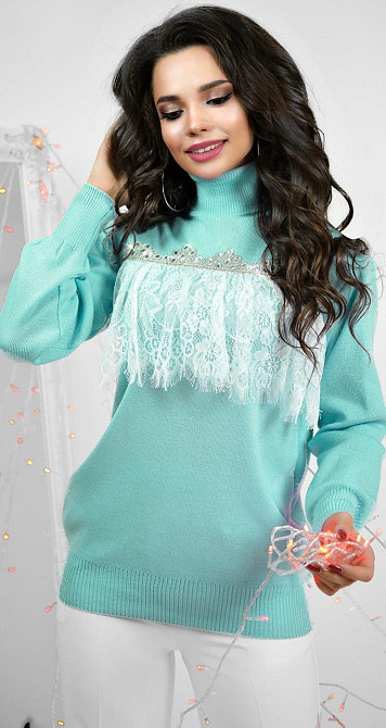 Тёплый и нарядный гольф (48-52) Киев - изображение 1