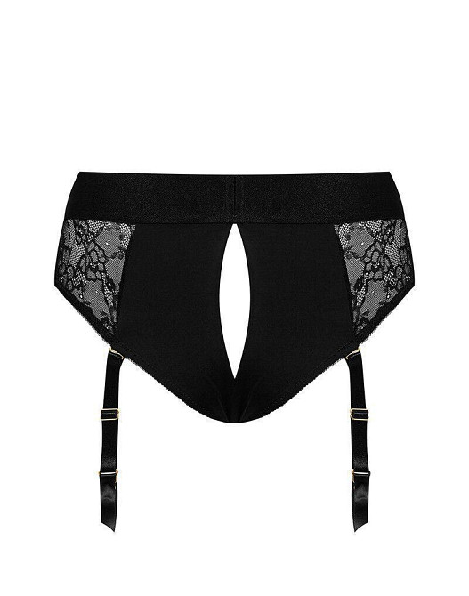 Мереживні трусики для страпона з підв'язками для панчіх Strap-On-Me DIVA HARNESS, S Sex Aura Київ - фото 4