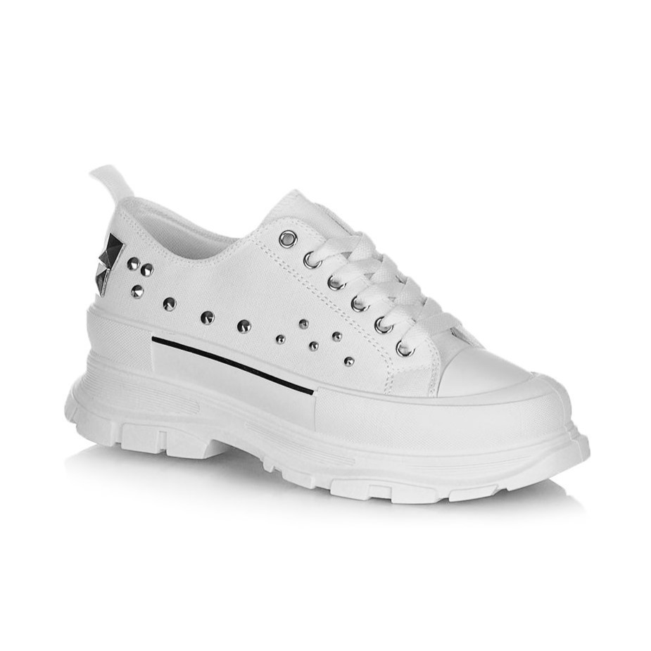 Жіночі Кросівки Кеди на Танкетці Білі Сліпони Мокасини на Платформі (розміри: 36,37,38,39,40,41) — 33-2 Дніпро - фото 9