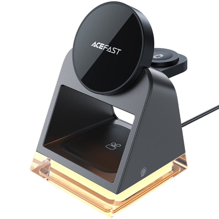 Зарядний пристрій Wireless QI 3in1 15W E17 Acefast Вінниця - фото 1