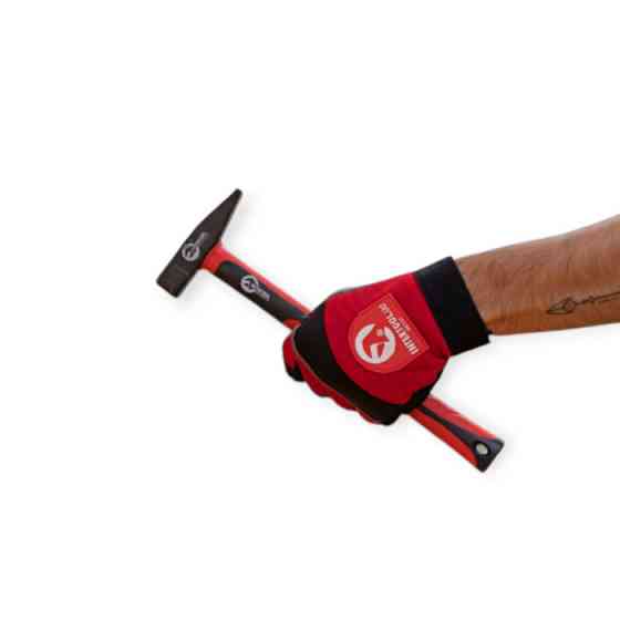 Молоток слюсарний 300 г фібергласова гумова ручка Мукачево