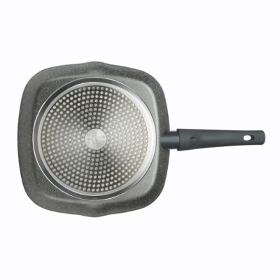 Сковорода Bergner Orion, гриль 28x28 см (BG-8520-MBG) Вінниця - фото 4