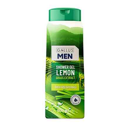 Гель для душу Gallus чоловічий Lemon Grass 500 мл Виноградів