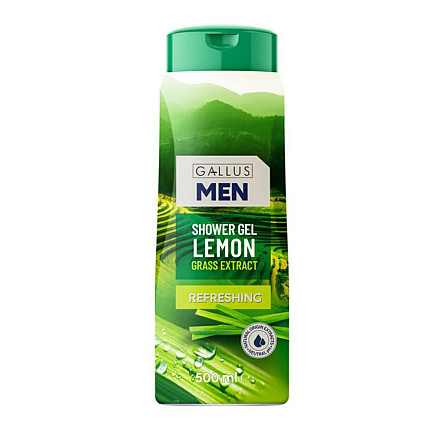 Гель для душу Gallus мужской Lemon Grass 500мл Виноградов - photo 1