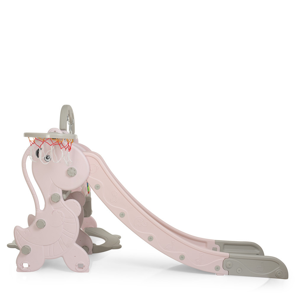 Детский игровой комплекс Bambi 3в1 горка качеля баскетбол (YG2020-2-8) для детей Киев - изображение 3