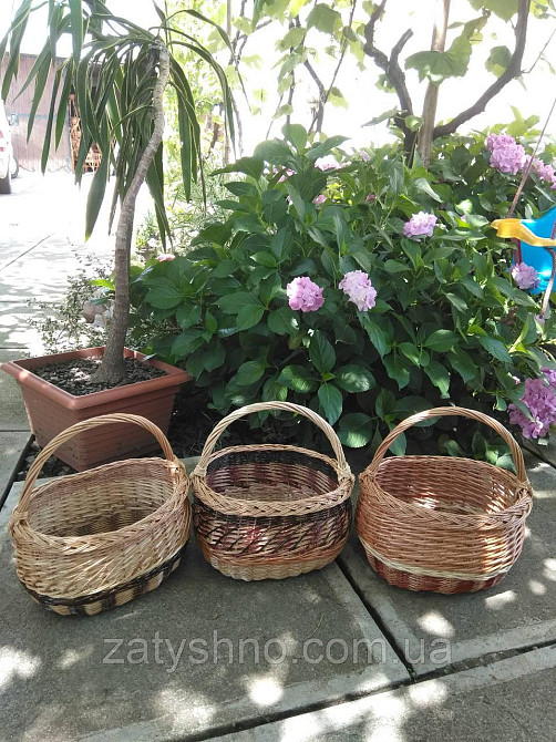 Плетеные корзинки из лозы Киев - изображение 1