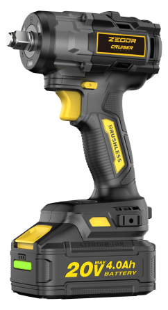 Гайковерт акумуляторний безщітковий ZEGOR SDCR-21BL-500 (акум 20V 4Ah і зарядка) Київ