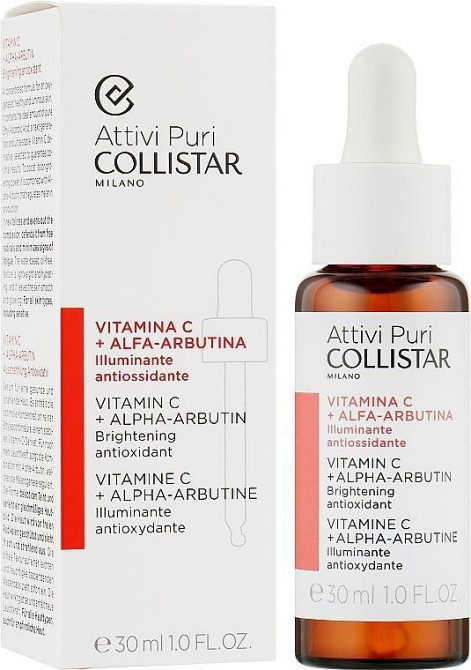 Сироватка для обличчя Collistar Pure Actives Vitamin C+Alpha-Arbutin 30ml Слов'янськ - фото 1