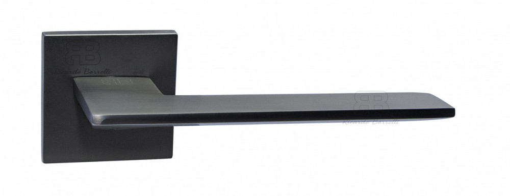 Ручка дверна Ricardo Borelli модель Quatro 01.50 MB матовий чорний Київ - фото 1