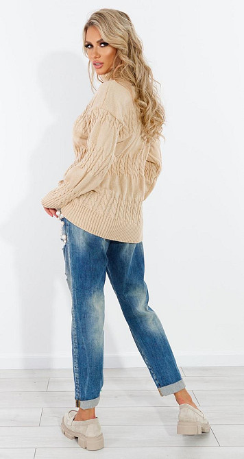 Подовжений светр (42-46) Київ - фото 3