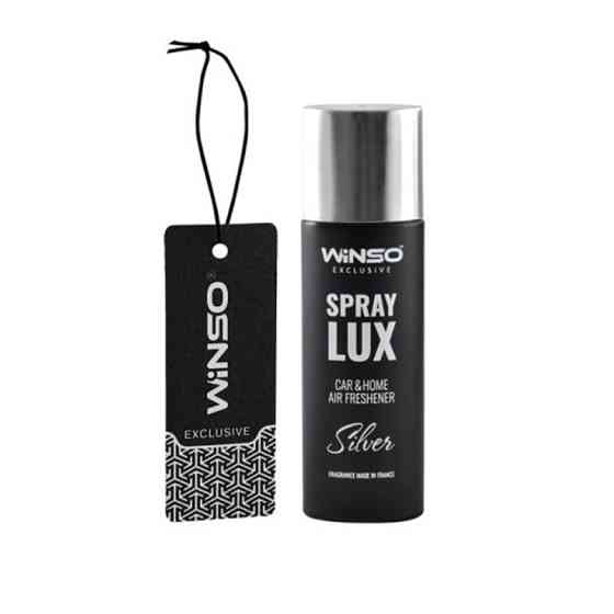 Ароматизатор в инд. упаковке Winso Spray Lux Exclusive plus Card - Silver Львов