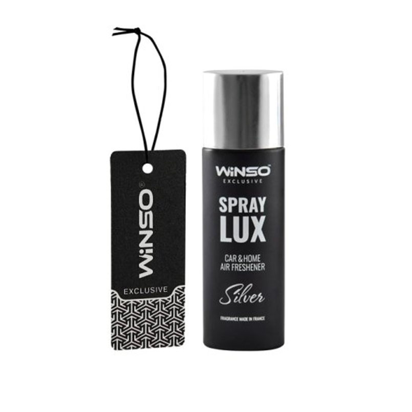 Ароматизатор в инд. упаковке Winso Spray Lux Exclusive plus Card - Silver Львов - изображение 1