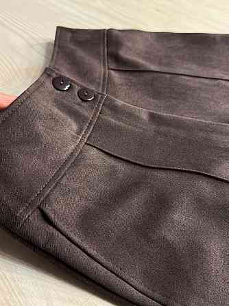 Брюки женские Gritana 234 палаццо под замшу коричневые, коричневый, S Киев