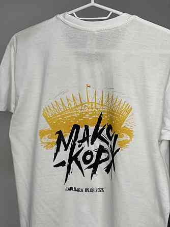 Футболка «Стадік разнесем» — Макс Корж, Варшава 2025 Чернівці