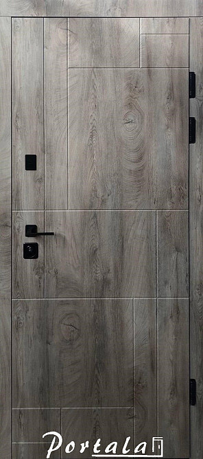 Двері квартирні, серія ТРІО, модель Неаполь 2, коробка 130 мм, полотно 100мм,3 контури ущільнення, SECUREMME. Київ - фото 1