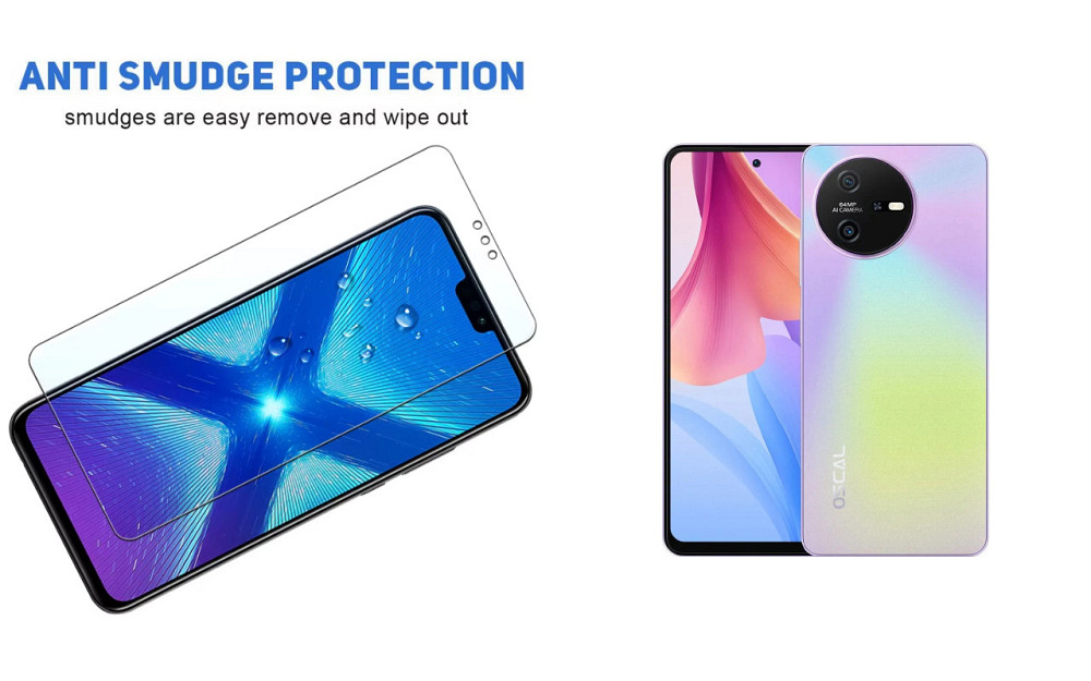 Защитное стекло NeoGlass для Blackview Oscal Tiger 12 – ультрапрозрачное и устойчивое Киев - изображение 3