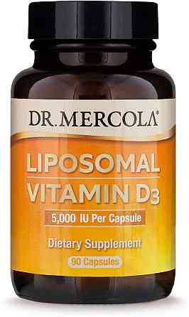 Вітамін Д3 ліпосомальний (Liposomal Vitamin D3) 5000 МО 90 капсул Київ