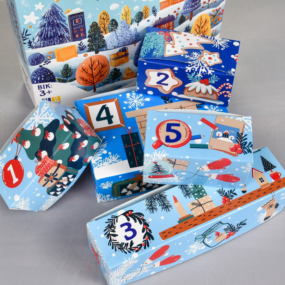 Дитячий набір для творчості розфарбовування гіпсової фігурки "Адвент календар" 31047 Вінниця - фото 4