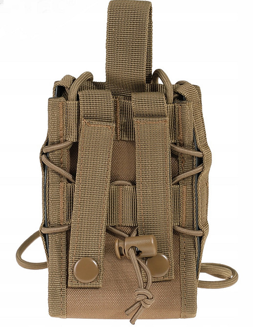 Тактичний Підсумок для смартфона та документів із системою Molle та ременем Mil-Tec від Sturm (13492019) Coyote Нововолинськ - фото 5