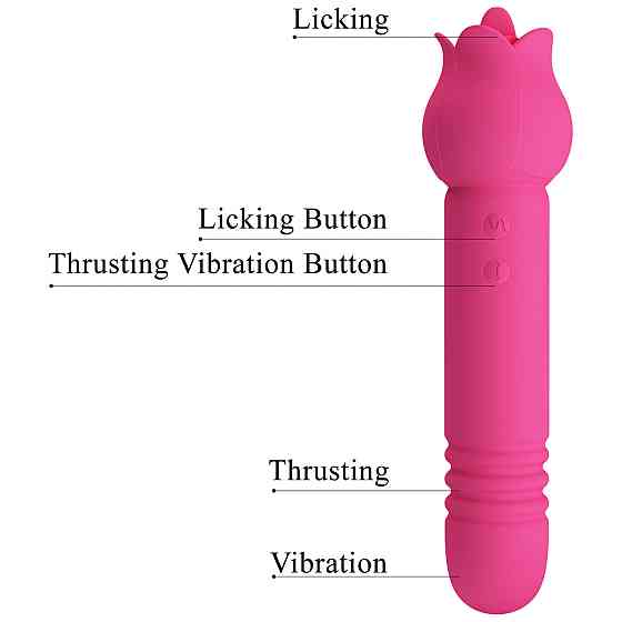 Вибростимулятор Pretty Love Chaley Dual-End Vibrator Sex Aura Киев