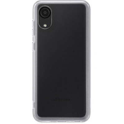 Чохол до мобільного телефона Samsung A03 Soft Clear Cover Transparent (EF-QA032TTEGRU) Вінниця - фото 3