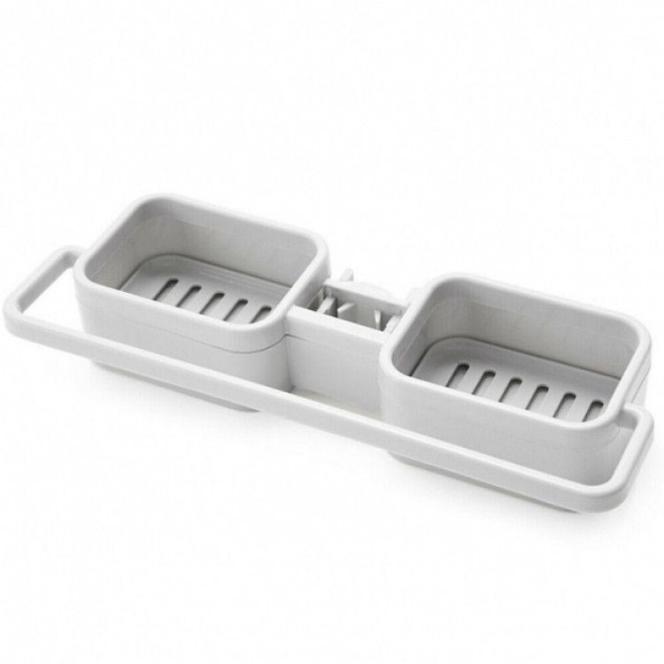 Подвесной держатель для губок и мыла с креплением за смеситель на кухню и душ Винница - изображение 1