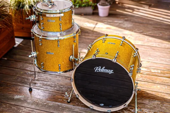 Ударная установка  Polmuz Drums Model 2 Maple 22/12/16 champagne gold sparkle Киев