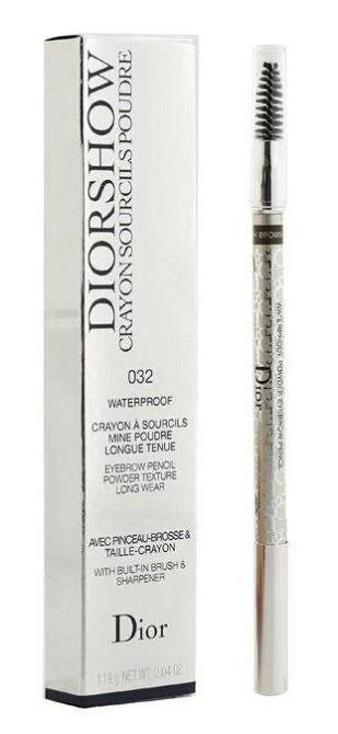 Олівець для брів Dior Diorshow Crayon Sourcils Poudre 032 Dark Brown Слов'янськ - фото 1