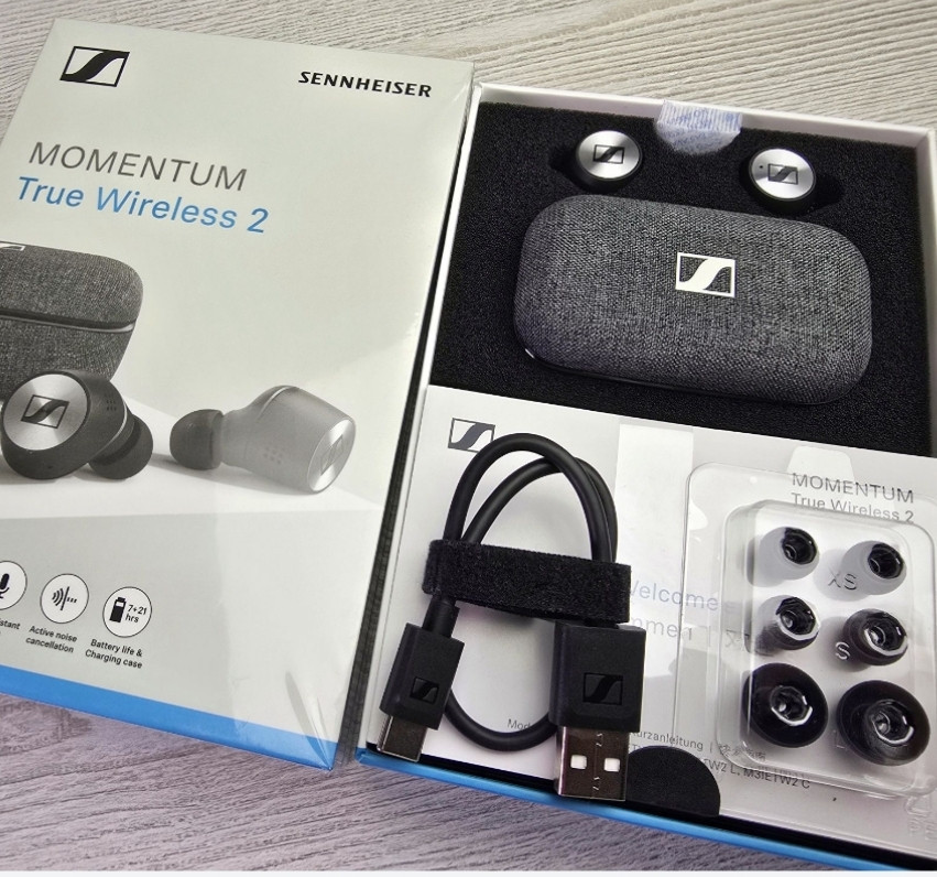 Бездротові навушники Sennheiser MOMENTUM TWS 2 Black • ОРИГІНАЛ • НОВІ Киев - изображение 8